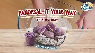 Pandesal-It Your Way with Joy of Baking Ube Cheese Pandesal