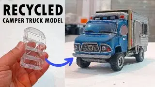 I Built a Camper Truck Using Only Recycled Materials