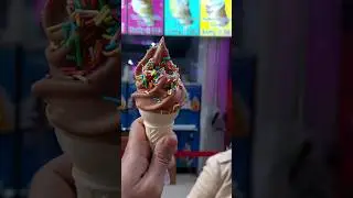 🤤मात्र 30₹ में 😱Chocolate Dip Softy Ice Cream😍🤤🤤😘 #shorts #viral #ytshorts #youtubeshorts #trending