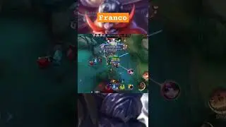 FRANCO TANK TARIK JANGKAR #mobilelegends #franco #tank
