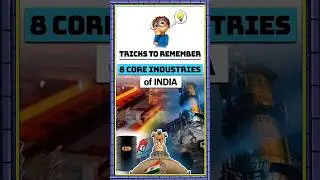 8 Core Sector Industries of India #coreindustries #industry #coal #crudeoil #cement #upsc