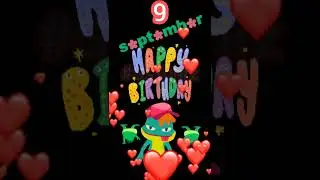 September 9 Happy Birthday Status | HBD | Birthday Song | Birthday Wishes | Birthday Card #sstchrz
