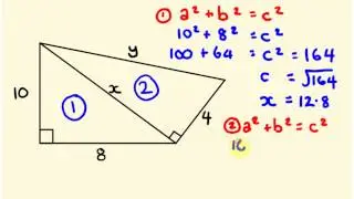 Pythagorus' Theorum - Math Problems