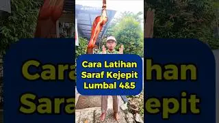 Cara Latihan Saraf Kejepit Lumbal L4 dan L5 mudah di Rumah #syarafkejepitl5s1