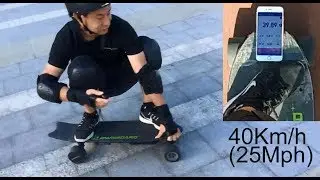 Fastest mini electric skateboard--OWNBOARD MINI big kicktail Circle Game