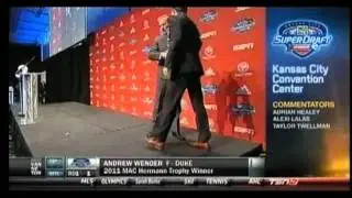 Wenger Picked # 1 In MLS Draft by Montreal