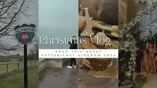 Weekly Vlog: Harry Potter + Bamburgh Castle + Christmas tree decs + Arriving in Scotland