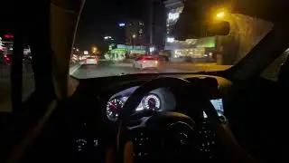 night drive ASMR | rattling & 0-100 test | Jeep Renegade 2018