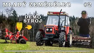 😎 Jarní ošetření travních porostů aneb smykování s Leštěnkou🔴 | MLADÝ ZEMĚDĚLEC - 2. díl |