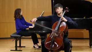 Derek Louie-cello and Noreen Polera-piano. Beethoven Sonata for cello and piano No. 4