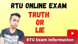 Rajasthan Technical University (RTU) Exam information |  RTU Online Exam Information