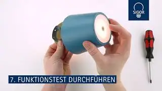 SIGOR NUINDIE Akku Tausch Videoanleitung