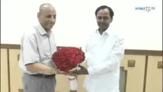 CM KCR meets Telangana Governor at Rajbhavan - hybiz