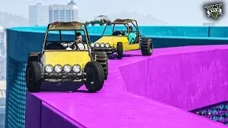 قراند 5 | باركور البقي 🏎🔥 | GTA 5 Parkour