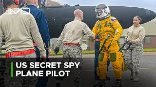 A Day in the Life of a U-2 Spy Plane Pilot Wearing a SPACE SUIT to Fly.