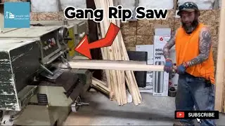 Survey Lath Making Made Easy: A Gang Rip Saw Tutorial for Woodworkers