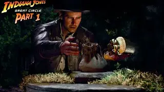 Indiana Jones and the Great Circle - Part 1 - Story Walkthrough 4K 60FPS