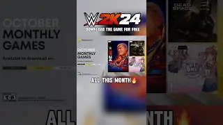 Download WWE 2K24 for Free! #wwe #shorts