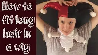 How to Fit Long Hair Under ANY Wig