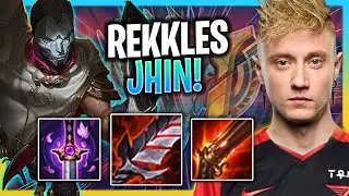 REKKLES IS SO CLEAN WITH JHIN IN KOREA SOLOQ! | T1 Rekkles Plays Jhin ADC vs Tristana!  Season 2023
