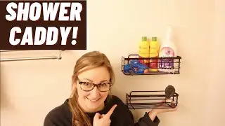 Avolare 2 Pack Adhesive Shower Caddy Unboxing and Review 2022