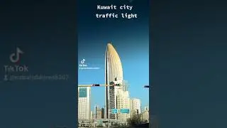Kuwait city traffic light