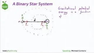 A Binary Star System - Part B - Gravitational Fields Level 5