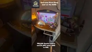 Emirates First Class A380 #shorts #emirates #frequentflyer #firstclasstravel #firstclassexperience