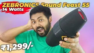 ZEBRONICS Sound Feast 55 |14 Watts RGB Speaker