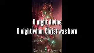 Vania Larisa - O Holy Night (lyric video)
