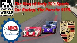 An ode to an icon. AC Legends - Porsche 917K at Monza 1966.