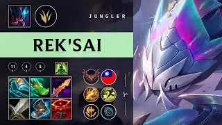 Rek'Sai Jungle vs Lee Sin - TW Grandmaster Patch 26.02