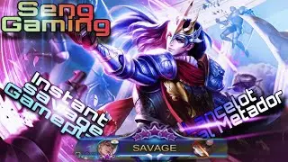 Lancelot Royal Matador Aggressive Savage Gameplay!!MLBB2020