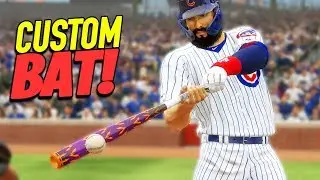 MY NEW CUSTOM BAT BAT! MLB The Show 19 | Road To The Show Gameplay #178