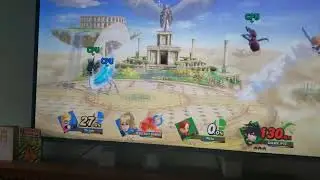 @tirzahroseroot and samus Vs aria flower and dark pit