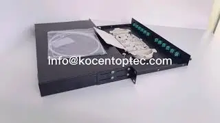 1U 12 ports fiber optic patch panel OM3 OM4 OM5