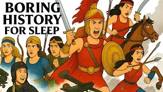 The Greek Mythology Amazons Explained: Mythic and Real-world Warrior | Boring History for Sleep