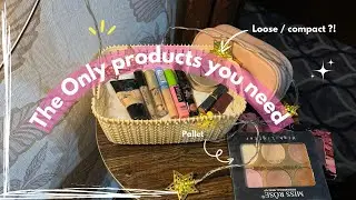 The Only Makeup Products You Need 💄| Must have Makeup Products| Basic Makeup kit for beginners