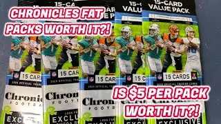 ARE CHRONICLES FOOTBALL FAT PACKS WORTH IT? SHOULD YOU BUY THESE AT BARNES N NOBLE?