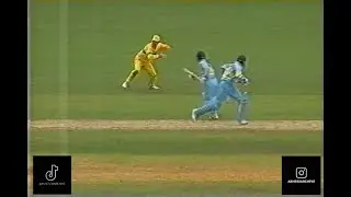Brilliant Border does it again! Allan Border runs out Sachin Tendulkar during an SCG ODI 1991/92