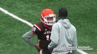 * * [3] Hyde Park Thunderbirds@Julian Jaguars Football3 Coach Hamp/Cameramanjon/Gately Stadium/CPS