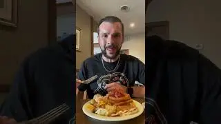 Trying Yoder&rsquo;s Kitchen! #review #eating #food #mukbang #shorts #delicious #breakfast #snacks #yum