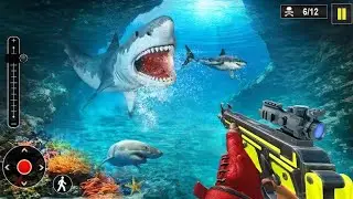 Wild Shark Hunting Attack 3D _ Android Gameplay #1