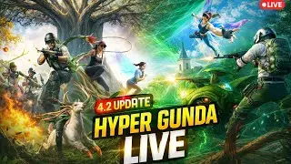 NEW UPDATE 4.2 HIGH DAMAGE GUN &hellip;?, HYPER GUNDA LIVE, #bgmi #pubg #live #trending #youtubeshorts