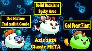 SPIKY/TEAL DOUBLE AQUA COMBO AXIE V2 2025 CLASSIC META TEAM