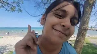 sunset point beach ⛱️  #water #fun #beach #views #bluemountain #shortsvideo #trending #viralmusic 🫠🧿