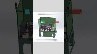 Notching and drilling #spm #machine Design concept