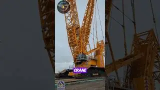 Top 3 Most Largest Cranes in the World, and the last one will Blow your Mind!😲 #shorts