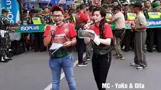 Yoko Sam - MC-ing FUN RUN CPYJ Korem 082 Mojokerto. #9 Desember 2018