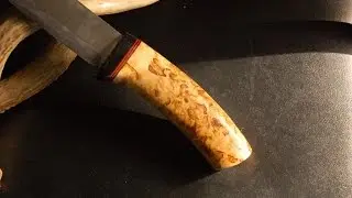 Masur (Curly) Birch Knife